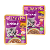 Pate Mèo Whiskas JUNIOR Tasty Mix 70g